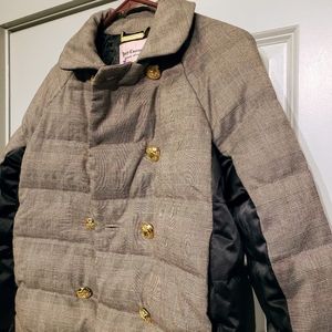 Juicy Couture womens puffer jacket. Size small.